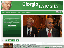 Tablet Screenshot of giorgiolamalfa.it